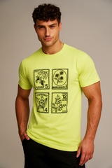 Floral Stamp T-Shirt