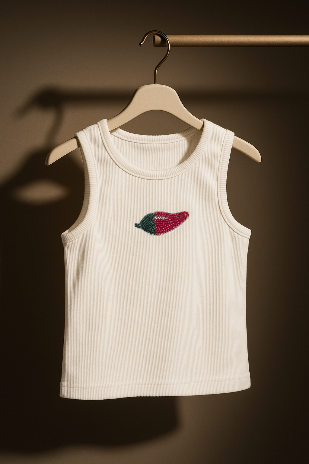 White Chili Tank Top