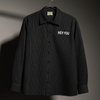 HeyYou Black Pinstripe Shirt