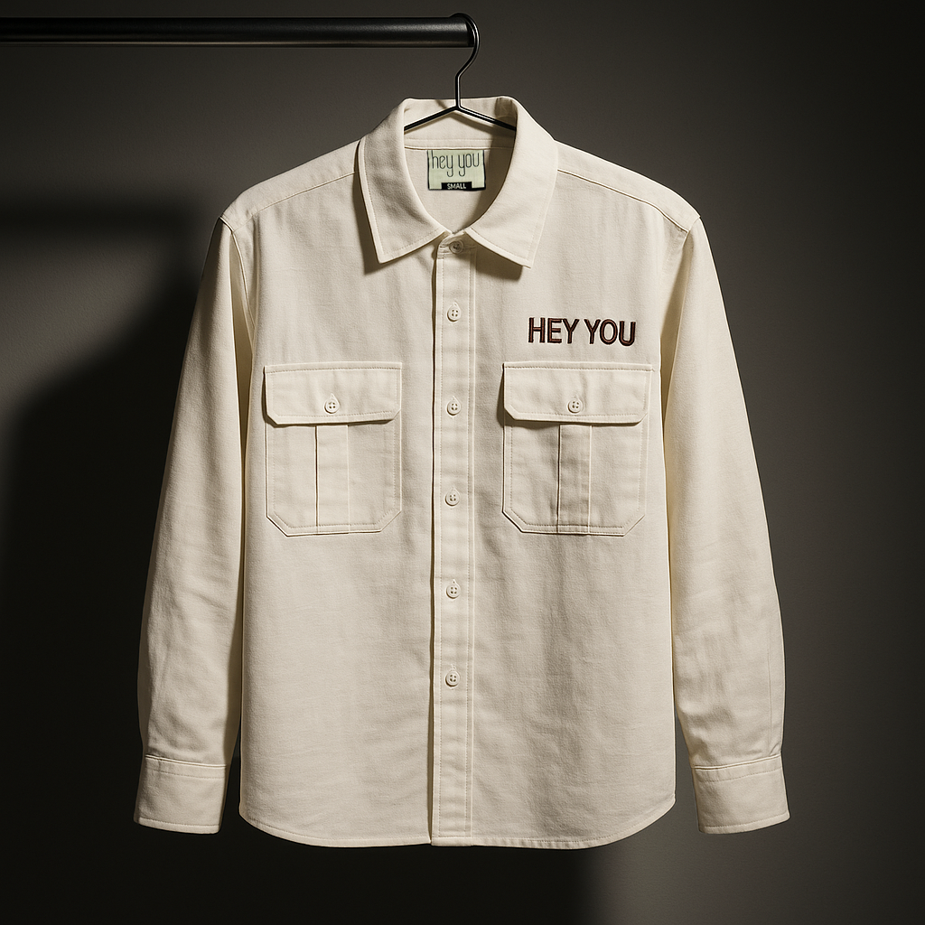 HeyYou White Button Down Shirt